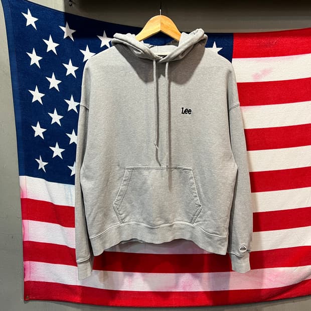 Lee 그레이 후드티
