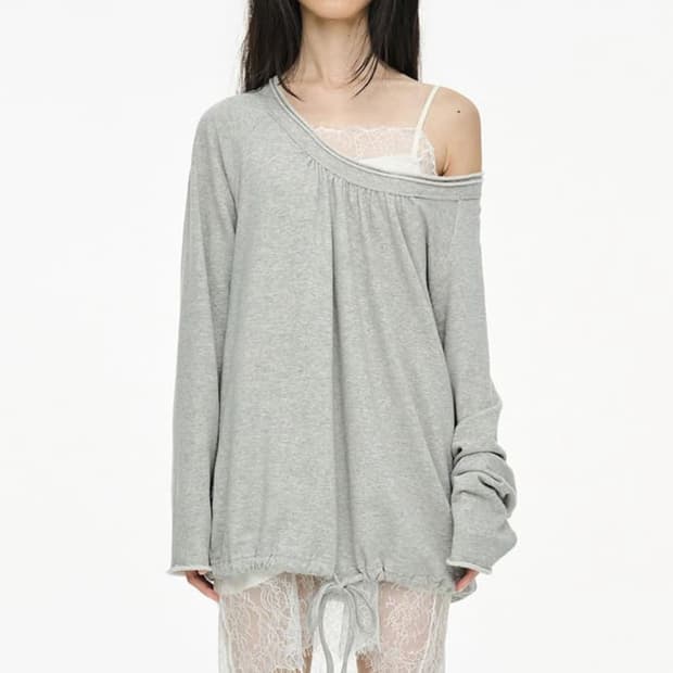 세릭 Round Hem String Top 라운드 헴 스트링 탑 