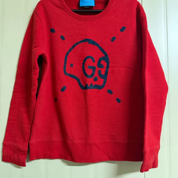 구찌(Gucci)  고스트 프린트 맨투맨m