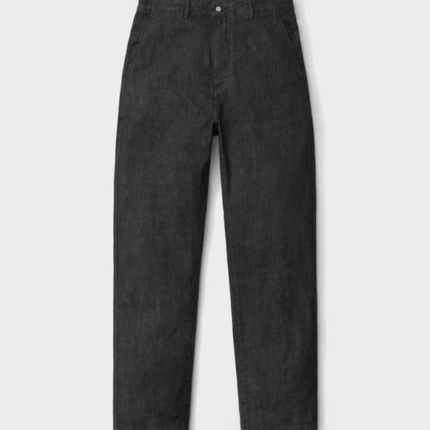 포터리 원워시드 컴포트 데님 차콜 3size