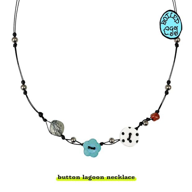 button lagoon necklace