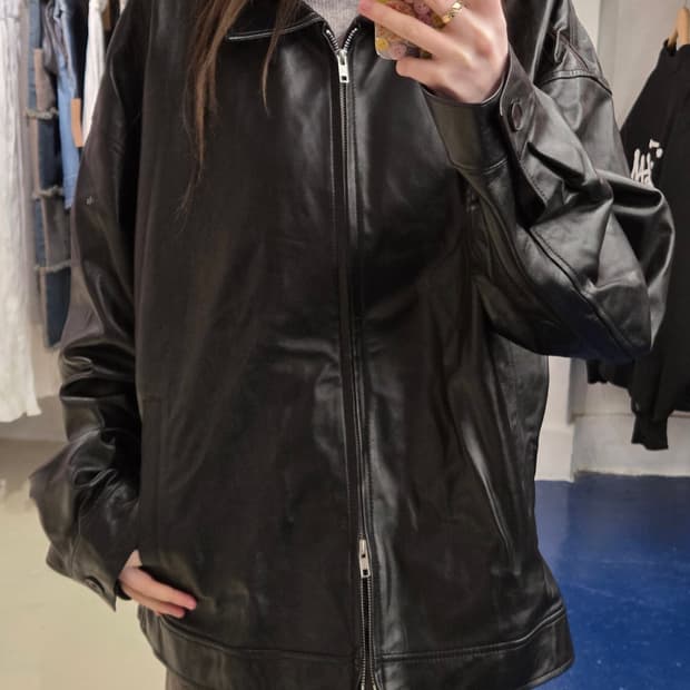 도프제이슨 램스킨 레더자켓