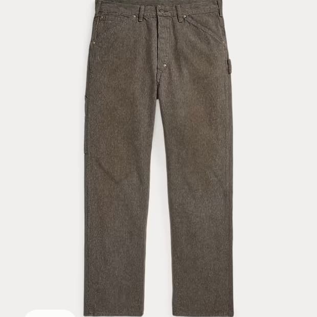 RRL 엔지니어핏 트윌 카펜터 팬츠