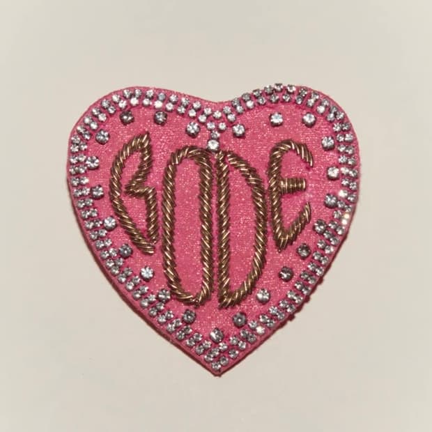 보디 BODE Duchess 브로치/핑크