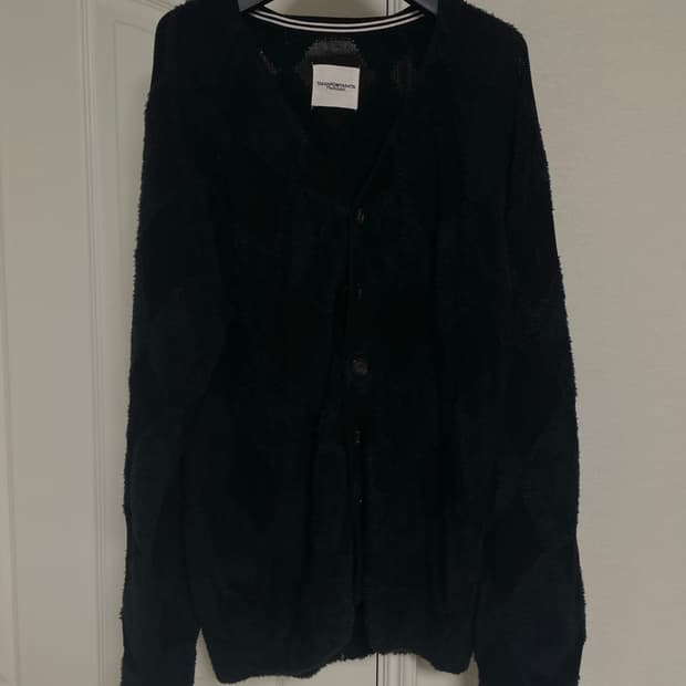 솔로이스트 아가일 가디건 48