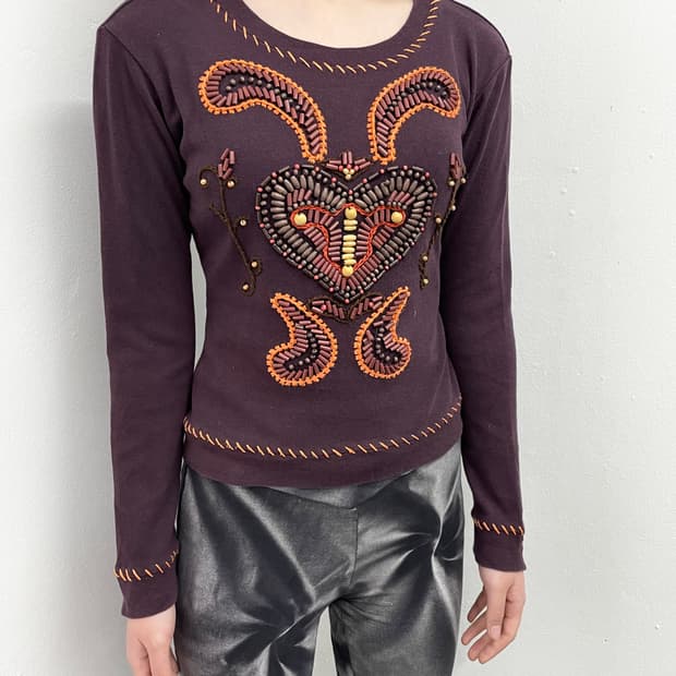 히피 에스닉 비즈 슬리브