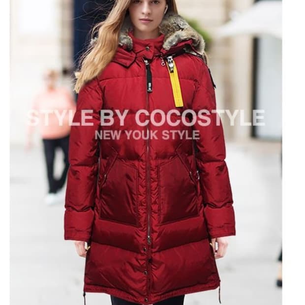 정품 한글택 파라점퍼스 여성 롱베어 S