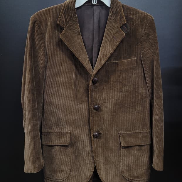 VAN JAC 밴자켓 코듀로이 빈티지 블레이저 자켓