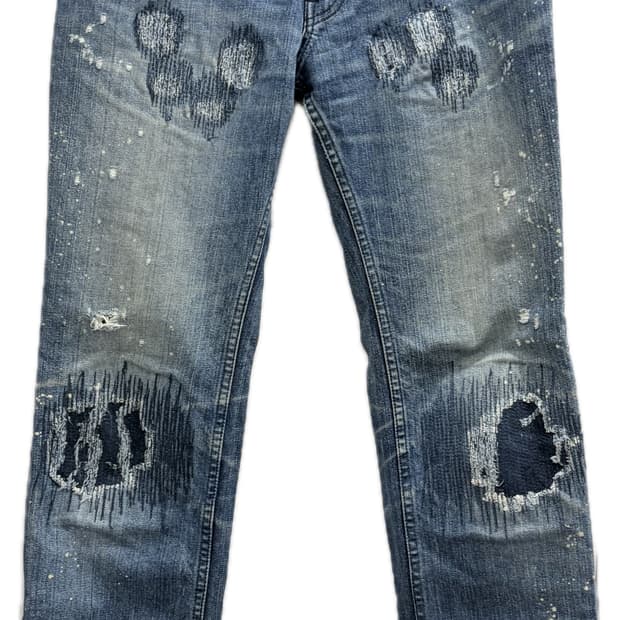 넘버나인 01aw 총알데님