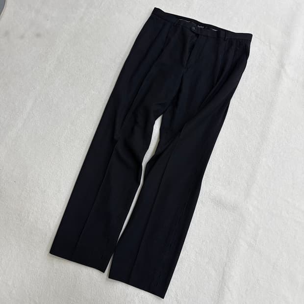 38 조르지오 아르마니 스트라이프 슬랙스 0320T