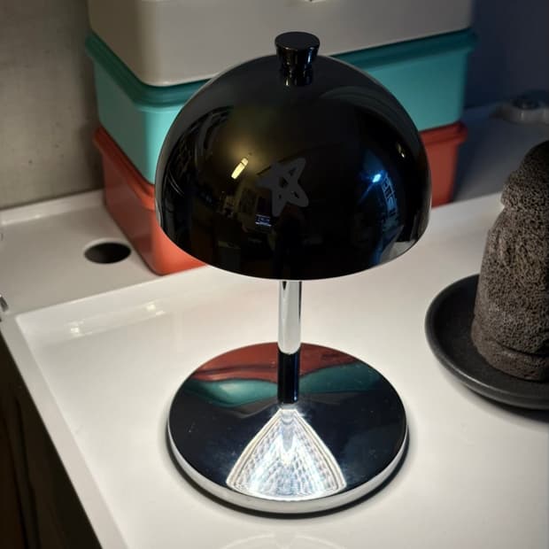 루미르R 포터블 램프 크롬