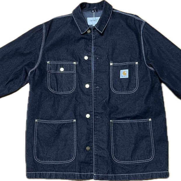 칼하트 wip OG 초어코트 데님 L