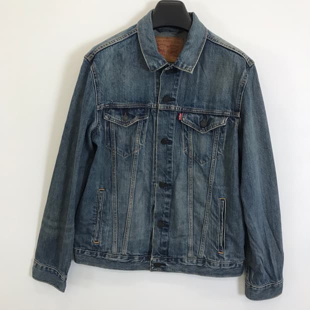 LEVIS 리바이스 워시드 데님트러커자켓 [L]