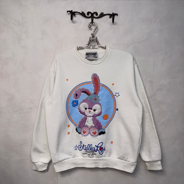 MOSCHINO X StellaLou graphic sweat shirt
