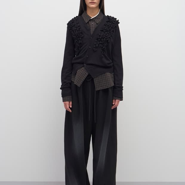 LCDC ASYMMETRIC FRILL CARDIGAN 