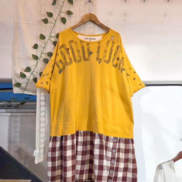 D.S CLUB 너드 원피스