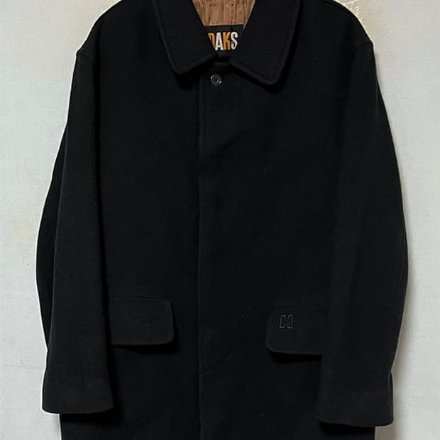 DAKS 닥스 남자 모직자켓 코트 블랙 100-105