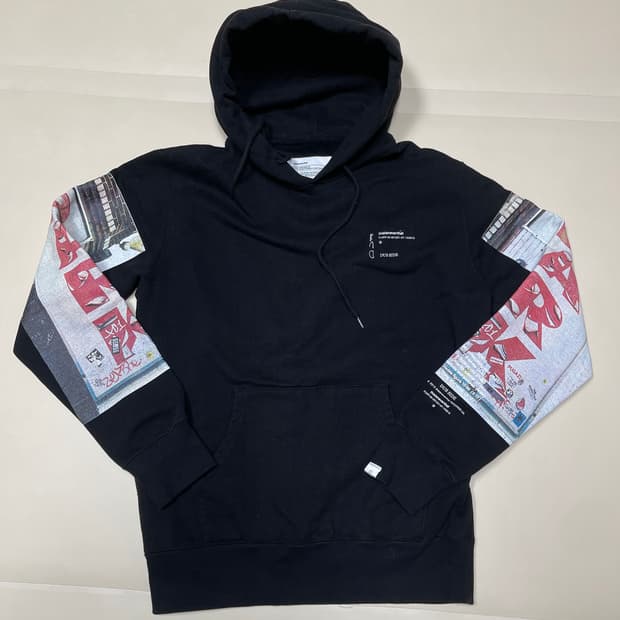 디스이즈네버댓 park 블랙 헤비웨이트 기모후드티