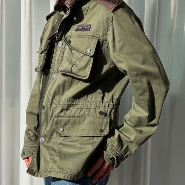 [L]NAUTICA JEANS 노티카 밀리터리 야상 자켓