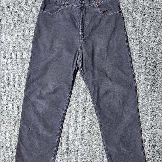 [0] 블라인드파일즈 부쉬 코듀로이 팬츠 그레이