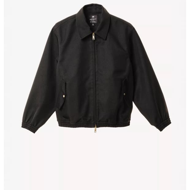 자라 윌리차바리아 스트럭처 봄버 자켓 s