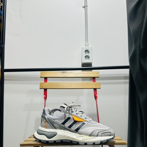 270) 아디다스 운동화 남성 남자 신발 래트로 P9 그레이