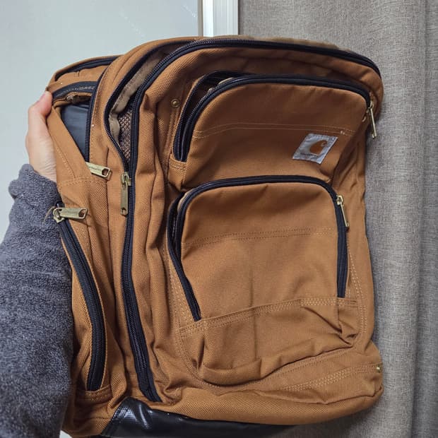 칼하트 레거시 디럭스 백팩 카멜