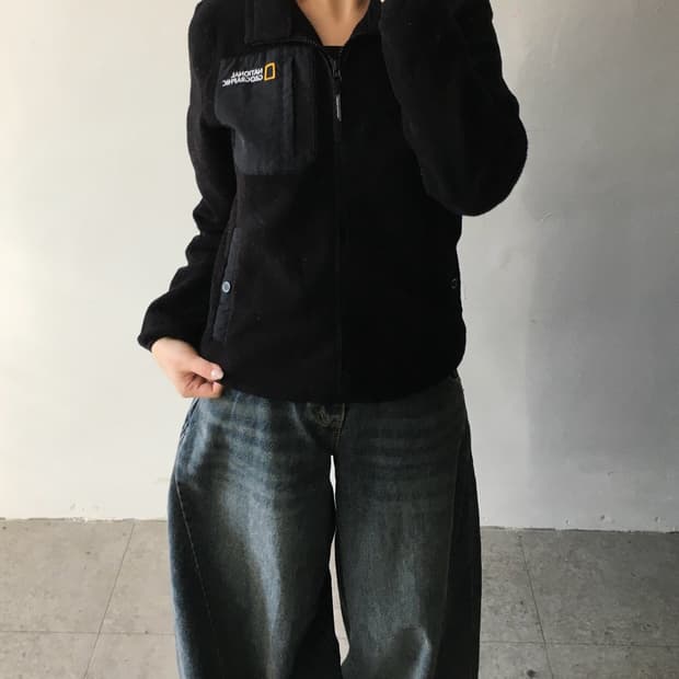 네셔널지오그래픽 포켓 후리스