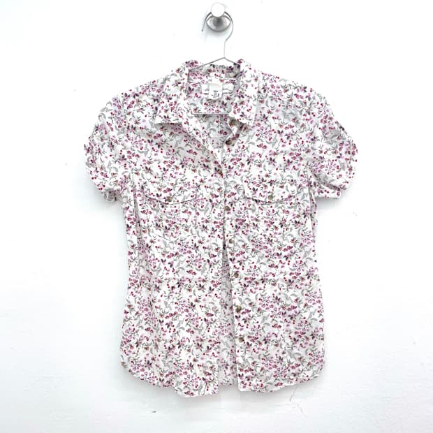 flower pockets shirts