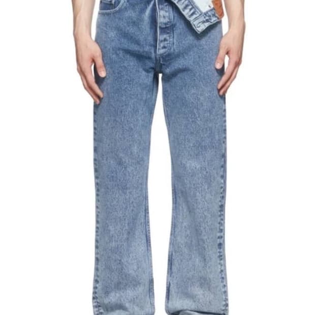 Y/project 비대칭 데님