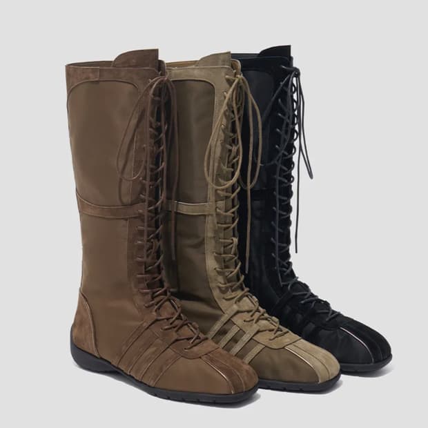 락피쉬웨더웨어 BLISS LACEUP LONG BOOTS 새제품