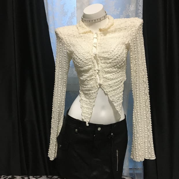 BOHEMSEO MINI LEATHER SKIRT