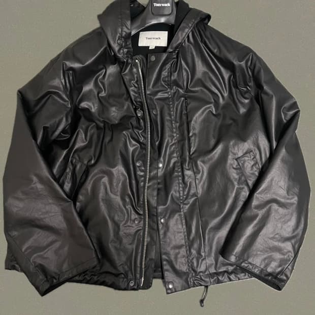 토니웩 오일 코티드 후드 파카