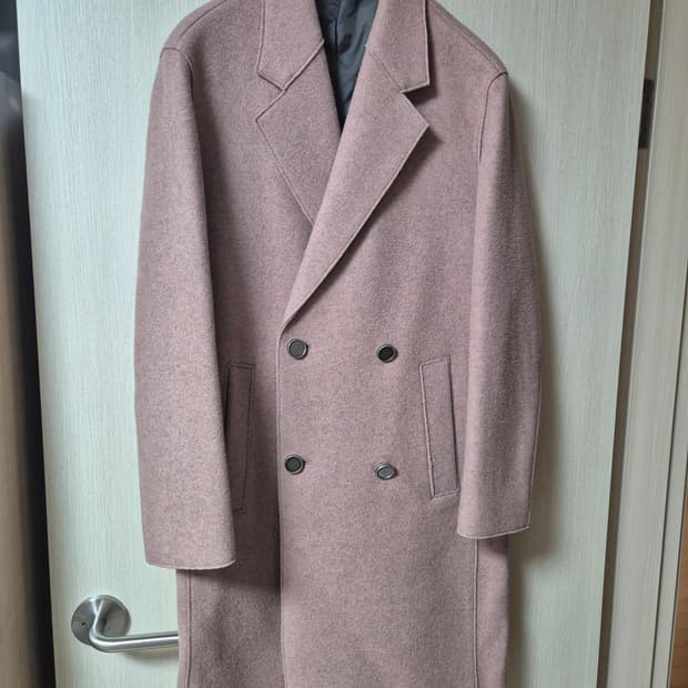 시스템 옴므 캐시미어 블렌드 코트 롱코트 남성 100