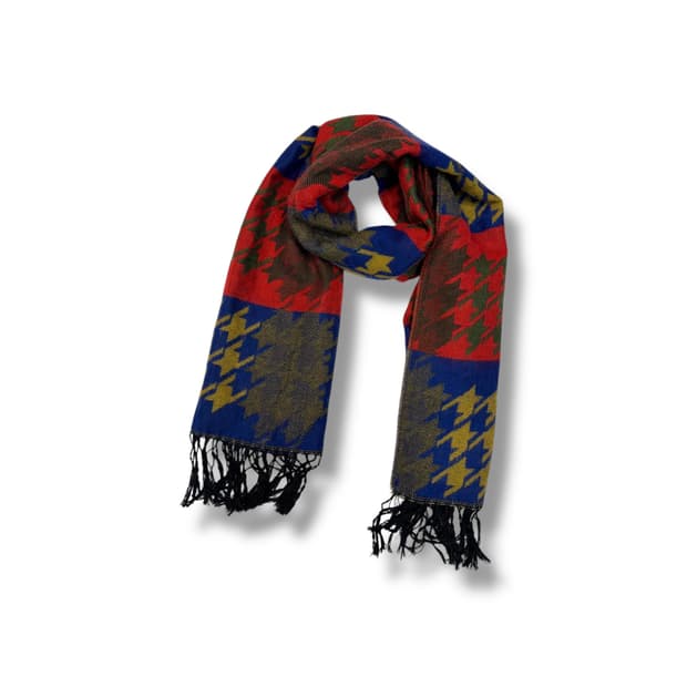 빈티지 패턴 롱 머플러  