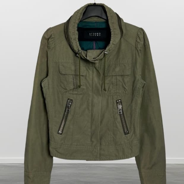 아츠로타야마 집업자켓 ATSURO TAYAMA zip-up jacket