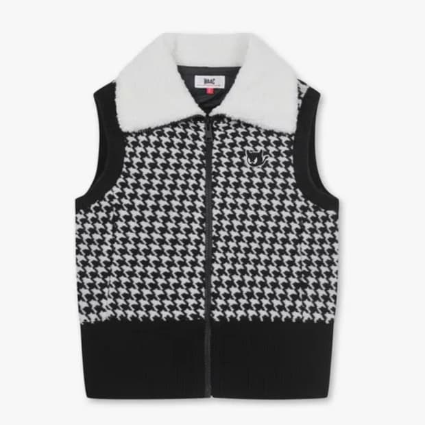 WAAC 왁 하운드투스 니트 조끼 새상품 2사이즈