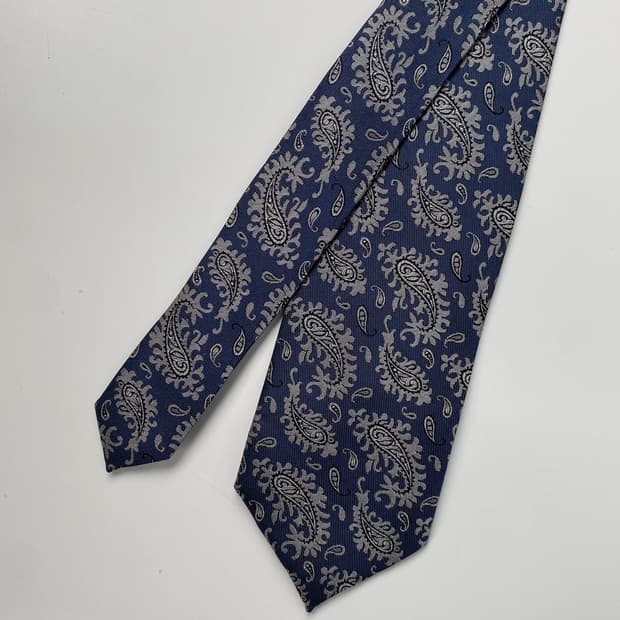 피에르가르뎅 (Pierre Cardin)명품정품 페이즐리넥타이7.6cm