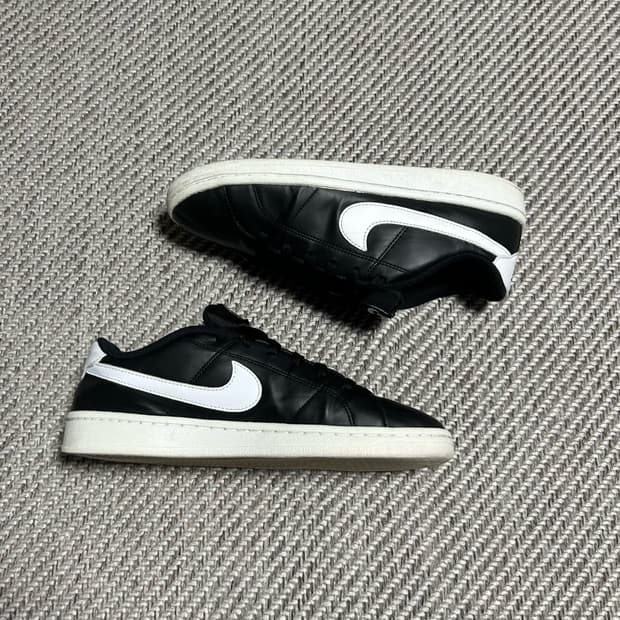 [245mm] Nike 나이키 우먼즈 코트 로얄 2 블랙 스니커즈