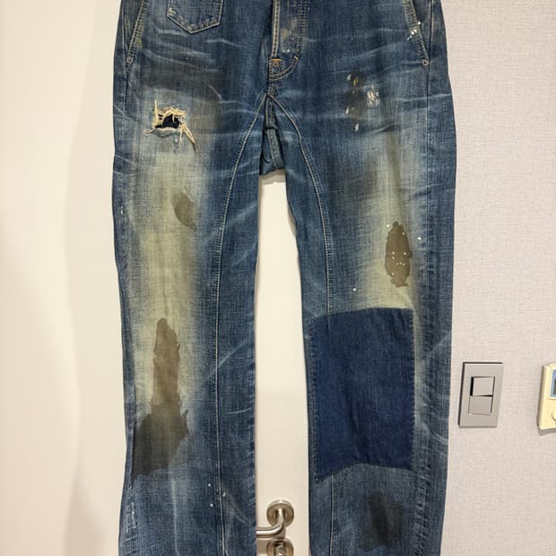 디스퀘어드 프레드 더티진