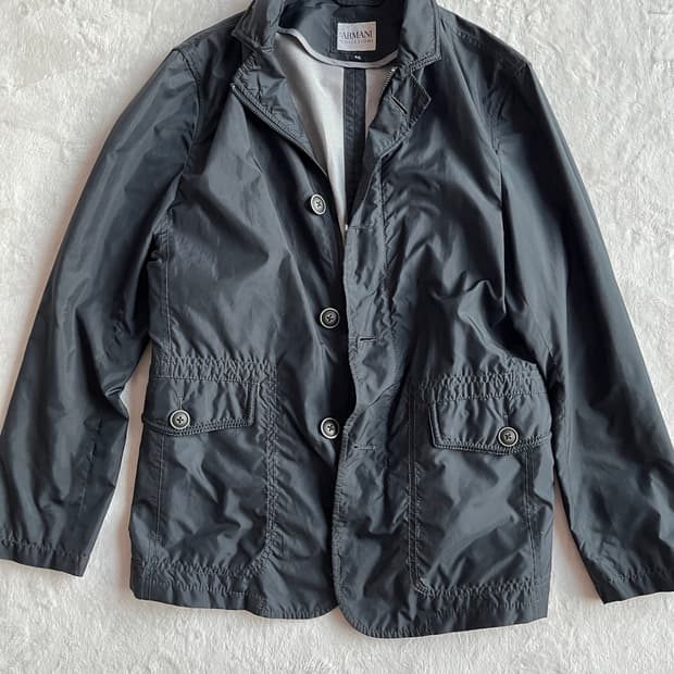 아르마니 꼴레지오니 자켓 남녀공용 네이비 
