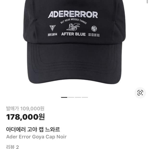 아더에러 고야 캡 느와르