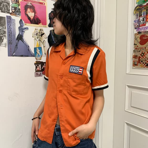90s 히스테릭 반팔 셔츠