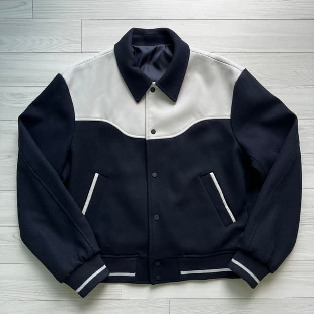 Western Yoke Varsity Jacket