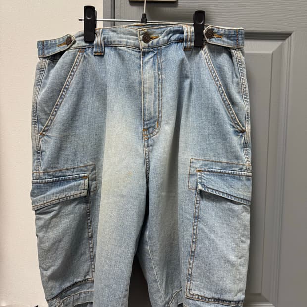 Levis 리바이스 레드탭 연청 워싱카고쇼츠 517 569 501 505