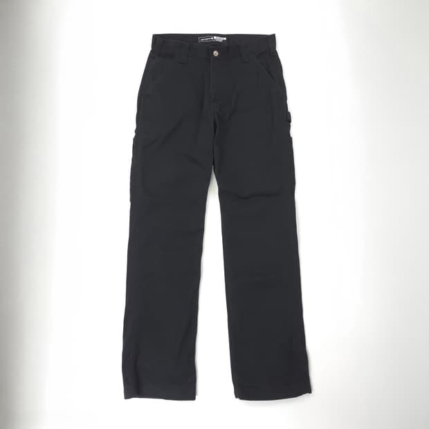 칼하트 릴렉스드핏 코튼 워크팬츠 블랙 (31/32)