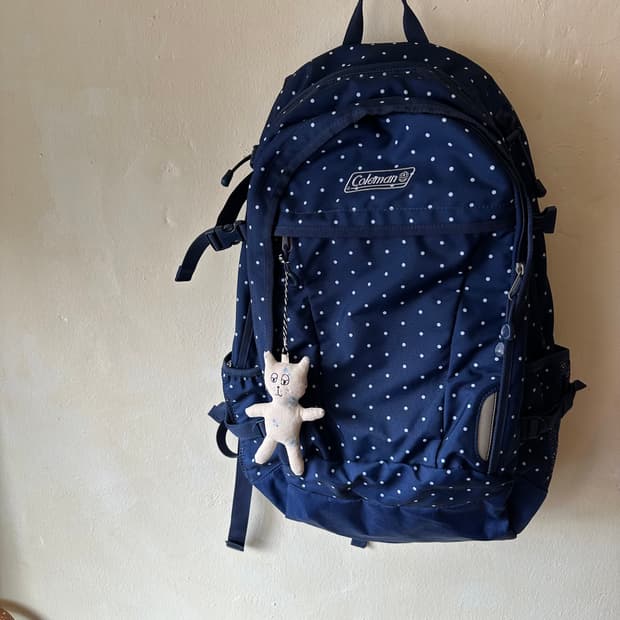 콜맨 땡땡이 배낭