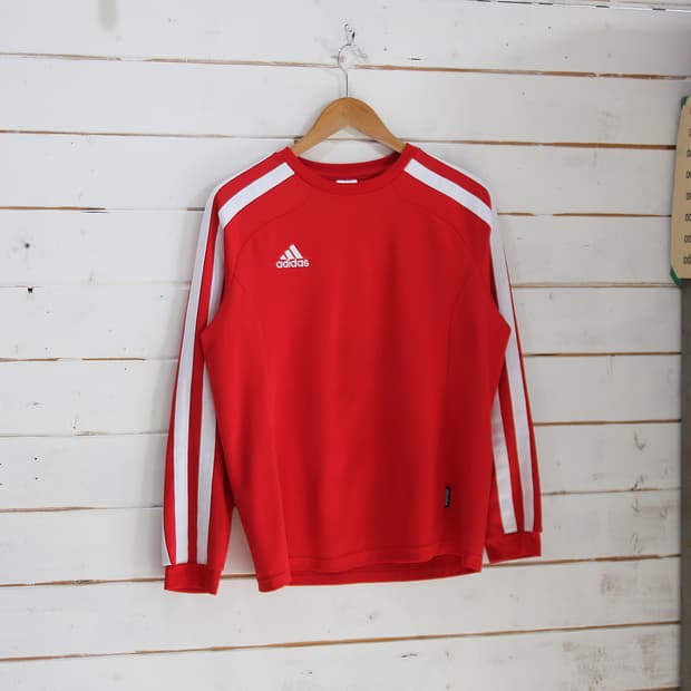 (착용컷) 아디다스 트랙 티셔츠 (남성용 100)