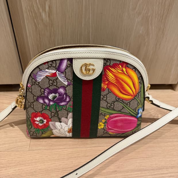 구찌 오디피아 플로랄 숄더백