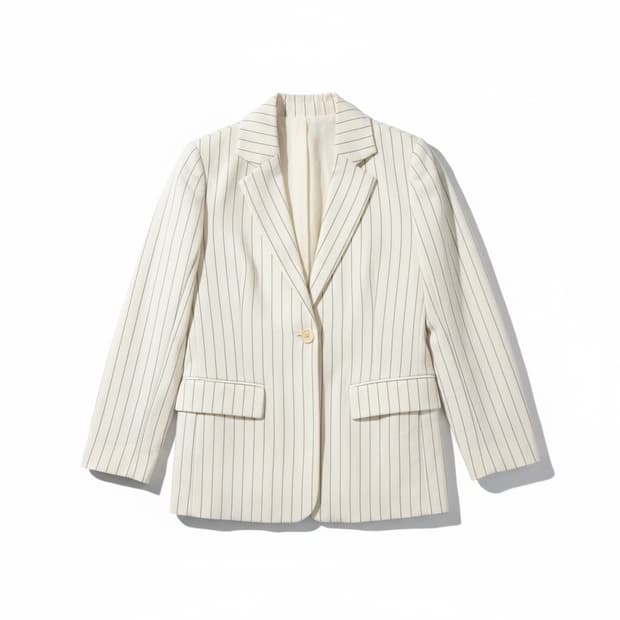 Studio Nicholson stripe linen jacket 0